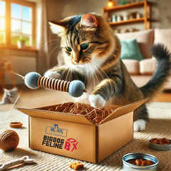 Big Dog Feline Cat Box - Ultimate New Surprising Treat & Toys for Cats Every Time You Order