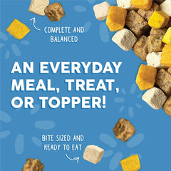 Weruva Dog Freeze Dried, Feeling Farmy with Chicken Breast, Egg & Pumpkin, 13oz Bag