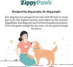 ZippyPaws Zippy Burrow Dog Toy Artic Wolf (size: XL)