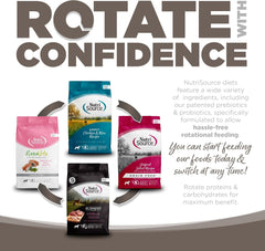 NutriSource Dry Dog Food for Seniors, Chicken and Rice, 12LB