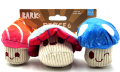 Bark Alice’S Magic Mushrooms Dog Toy Extra Small / Small