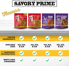 Savory Prime Natural Chicken Breast Jerky 4 oz