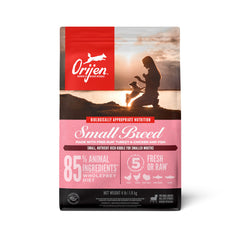 ORIJEN Small Breed Dry Dog Food, Grain Free Dry Dog Food for Small Breeds, Fresh or Raw Ingredients