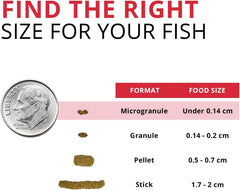 Fluval Bug Bites Fish Food for Shrimp, Granules for Small to Medium Sized Fish, 1.06 oz.