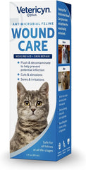 Vetericyn Plus Cat Wound Care Spray | Feline Healing Aid and Skin Repair for Wounds, Sores, and Abrasions, Provides Itch Relief for Cats Irritated Skin. 3 Ounces