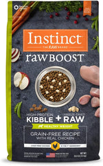 Instinct® Raw Boost® Grain Free Recipe with Real Chicken Healthy Weight Freeze Dried Dog Food 4 Lbs