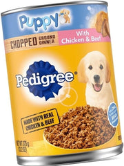 Pedigree Traditional Ground Dinner Chicken and Beef Canned Puppy Food 13.2 oz, 1 ea