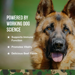 O.G.B. Operation Good Boy - SRE: Immunity Supplement for Pets - 90 Count Soft Chews - 12.7oz - Made Natural Ingredients - Veteran Owned