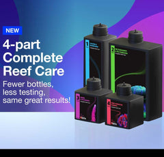 Red Sea Small 4-Part RCP Complete Reef Care Supplement Dosing System for Saltwater Mixed Reef Marine Aquariums for Optimal Coral Growth