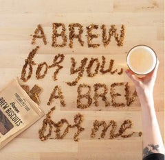 Portland Pet Food Company Bacon Brew Biscuit Dog Treats (1 Pack, 5 oz Bag) – All Natural, Human-Grade, USA-Sourced and Made, CRAFTED BY HUMANS LOVED BY DOGS