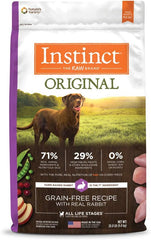 Instinct Original Dry Cat Food, Raw Coated Kibble, High Protein, Grain Free Recipe - Real Rabbit