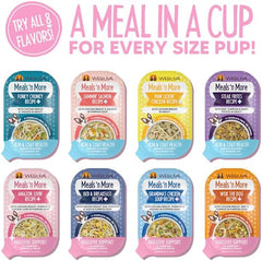 Weruva Meals 'n More Natural Wet Dog Food, Grandma's Chicken Soup Plus Digestive Support(Pack of 12)
