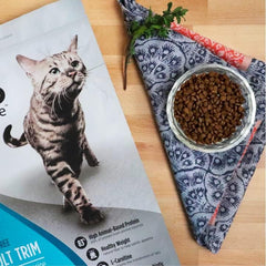 Nulo Freestyle High Protein Trim Cat Food, Salmon & Lentils Recipe - Natural Grain-Free Dry Cat Food for Weight Management with l-Carnitine, Natural Fiber, & Probiotics, 2 lb Bag