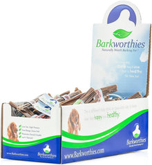 Barkworthies All Natural Braided Beef Gullet Chew Sticks, 6" 4 ct