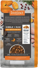 Instinct Raw Boost Gut Health, Natural Dry Dog Food with Freeze Dried Pieces, Whole Grain Recipe- Real Chicken and Brown Rice