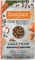 Instinct Raw Boost Whole Grain Salmon & Brown Rice Dry Dog Food