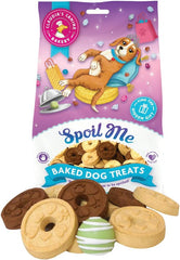 Claudia's Canine Bakery, Spoil Me Bag of Treats | Vanilla Flavor, Gourmet Dog Treats | No Preservatives, No Animal by-Products, No Fillers | Made in The USA | Net Wt. 8 oz