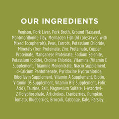 Instinct Original Pate Wet Cat Food, Grain Free Recipe - Real Venison, 5.5 oz. Cans (Pack of 12)