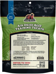 Redbarn Pet Products All-Natural Air Dried Beef Training Treats for Puppies & Dogs – Grain-Free Single Protein Rewards Made in USA for Small, Medium, & Large Breeds