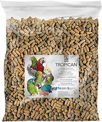 Tropican Bird Food, Hagen Parrot Food with with Peanuts & Sunflower Seeds, Maintenance Sticks, Lifetime Formula, 20 lb Bag