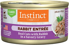 Instinct Flaked Entrée Wet Canned Cat Food - Rabbit