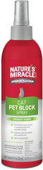 Nature's Miracle Advanced Platinum Cat Pet Block Repellent Spray, 8 Ounces, Indoor Training Aid for Cats