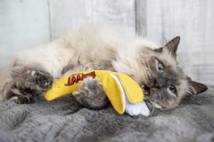 Yeowww!, Chi-CAT-a Catnip Peeled Banana Cat Toy