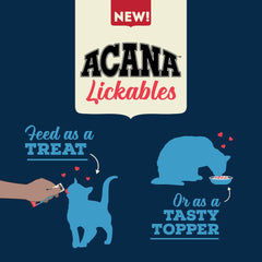 ACANA Lickables Chicken & Tuna Recipe, 2.5oz, 5 Count