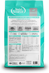 NutriSource Choice Dry Dog Food, Performance Chicken Meal & Barley Recipe, 40 lb.