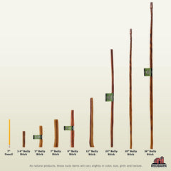 Redbarn Straight Bully Sticks - Long Lasting Dog Chew, All Natural & Odorless Bully Bones