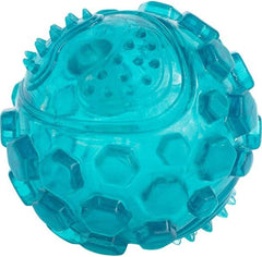 Zippy Paws - ZippyTuff Squeaker Ball Dog Chew Toy - Teal, Small