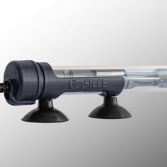 Sicce Scuba Aquarium Fish Tank Heater Preset at 77℉ for Up to 60 Gallons Submersible for Marine Saltwater and Freshwater | Run Dry Protection