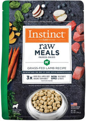 Instinct Freeze Dried Raw Meals, Natural Dry Dog Food, Grain Free - Grass Fed Lamb, 14 oz. Bag