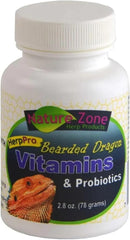 Nature Zone Bearded Dragon Vitamins & Probiotics 3 oz