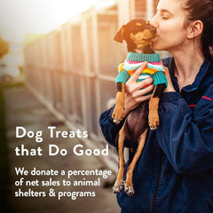 Portland Pet Food Company Dog Treats Healthy Biscuits for Large Medium & Small Dogs - Grain-Free, Human-Grade, All Natural Dog Cookies, Snacks & Training Treats - Made in The USA - 5 oz