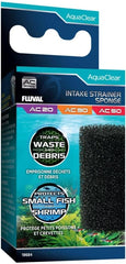 Fluval - Intake Strainer Sponge for AC20/AC30/AC50 Power Filter – Maintain Proper Water Flow, for Use in Freshwater & Saltwater Aquariums