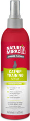 Natures Miracle Advanced Catnip Training Spray with Real Catnip Oil Attracts Cats and Encourages Positive Behavior, 8 Ounces