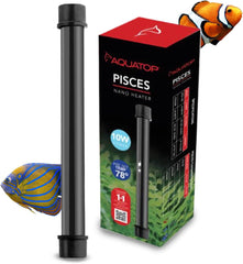 Aquatop® Pisces Nano Aquarium Heater 10 Watt for Up to 3 Gallons