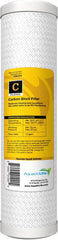 Aquatic Life 10-Inch Pre Carbon Block Replacement Filter Cartridge for RO-DI System Units for Aquarium