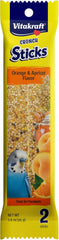 Vitakraft Parakeet Crunch Sticks With Orange 2.08 oz