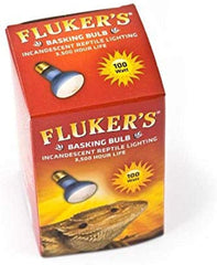 Fluker's Incandescent Basking Spotlight Bulbs for Reptiles Tanks, Reptile Heat Lamp Bulbs for Infrared Light
