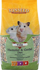 Sun Seed Company Sss93413 Sunscription Vita Daily Diet Hamster/Gerbil Food, 2.5-Pound