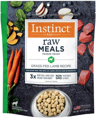 Instinct Freeze Dried Raw Meals, Natural Dry Dog Food, Grain Free - Grass Fed Lamb