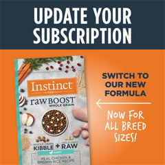 Instinct Raw Boost Puppy Whole Grain Chicken & Brown Rice Dry Dog Food