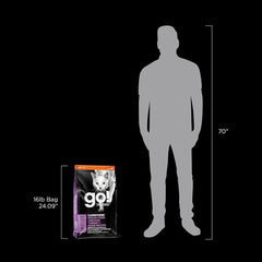 Go! Solutions Carnivore, Grain-Free, Protein Rich Dry Cat Food, Chicken, Turkey and Duck Recipe