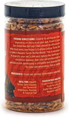 Fluker's All Natural Large Sun-Dried Red Shrimp, High Protein Treats, Aquatic Turtle Food, Great for Aquatic Frogs, Tegus, Monitors, and Tropical Fish