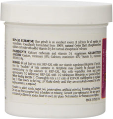 Rep Cal Calcium Vitamin D3 Ultrafine Powder Reptiles Amphibians 3.3-Oz - 3 Pack
