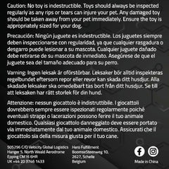 Playology Squeaky Bounce Ball for Large to X-Large Dogs 50lbs & up | Engaging All-Natural Beef Scented Dog Chew Toy for Tough Chewers | Easy to Clean, Interactive & Non-Toxic Materials