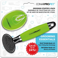 CONAIRPROPET Grooming Essentials Starter Value 2-PK
