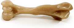 Nylabone Gourmet Style Femur Bone Strong Chew Toy for Dogs, Baby Back Rib Flavor, Large - Up to 50 lb., 1 Count
